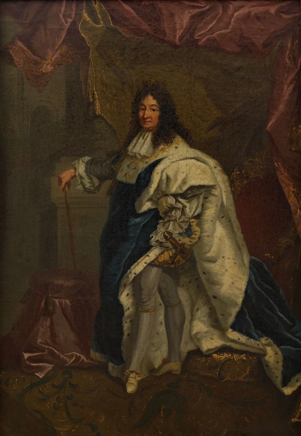 Pieter Jozef Verhaghen - Ritratto ufficiale del re Luigi XIV, 1780, attribuito